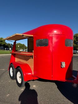 Red Horse Trailer Converted Vending Trailer