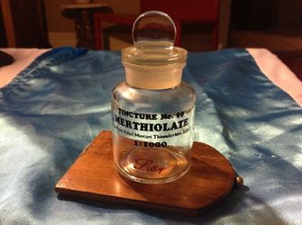 Vintage tincture bottle #99 merthiolate