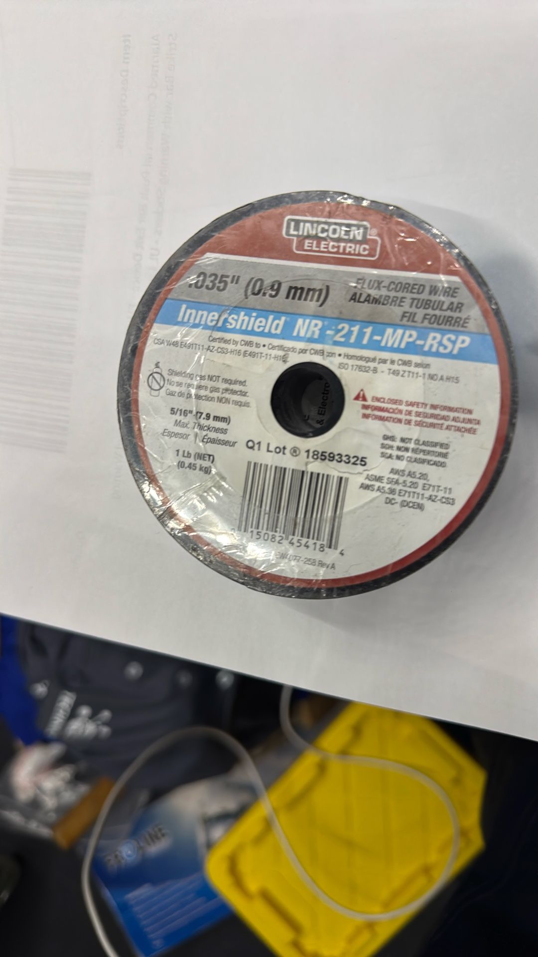 .035” Flux-cored Wire