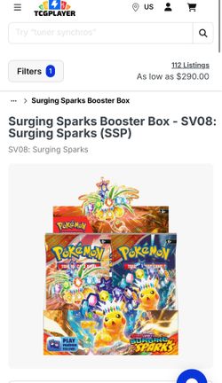 Surging sparks booster box