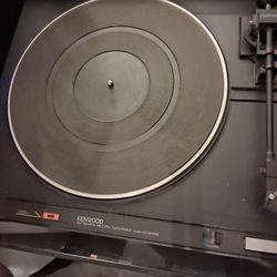 Kenwood Automatic Return Turntable and Kenwood Cassette Player And Tuner