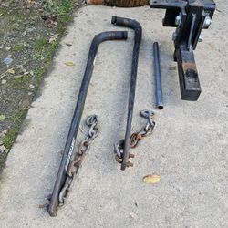 Trailer Hitch With Sway Bars