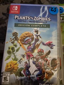 Plants vs zombies Nintendo switch