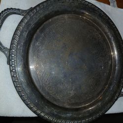 Fb Rogers Silver Plated Plate