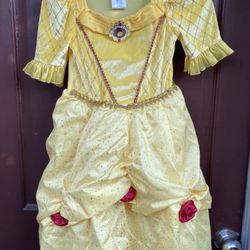 Disney Princess Belle Beauty And The Beast Dress 5-6