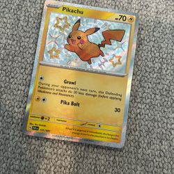 Pikachu Pokemon Card Mint Condition