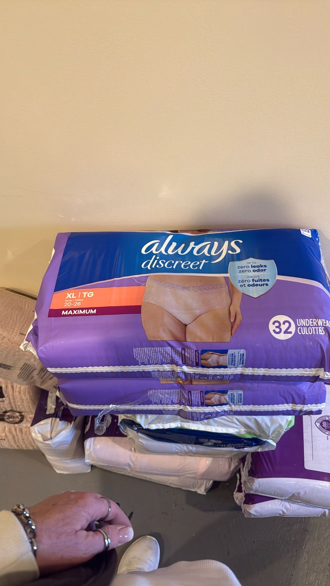 Always Discreet Adult  2 Packs Of 32