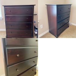 Drawers Chest- Wood Excellent Condition