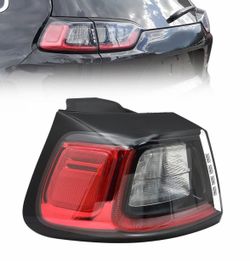 XQSMWF LED Outer Tail Lights Assembly 9AF Compatible with Jeep Cherokee 2019 2020 2021 2022 2023 Left Driver Side Rear Taillight #CH