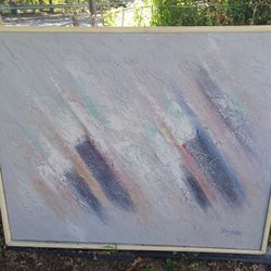 HOME DECOR WALL ART 4' × 5' $60 FINAL PRICE READ DESCRIPTION AND SEE ALL PICTURES 