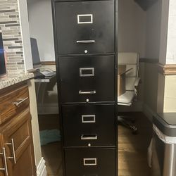 Four Draw File Cabinet
