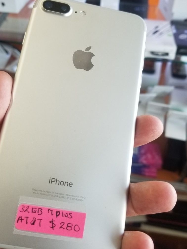 iPhone 7 Plus ATT SERVICES