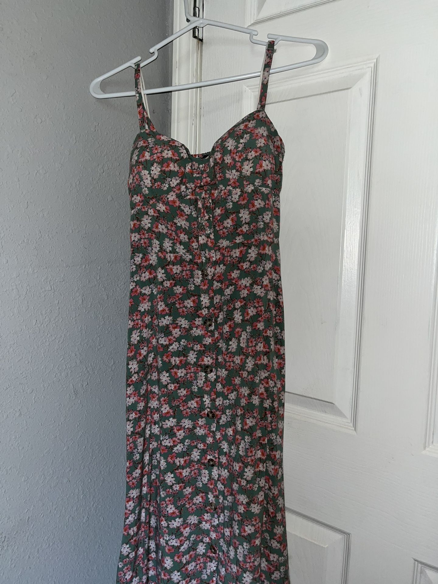 As U Wish Floral Dress