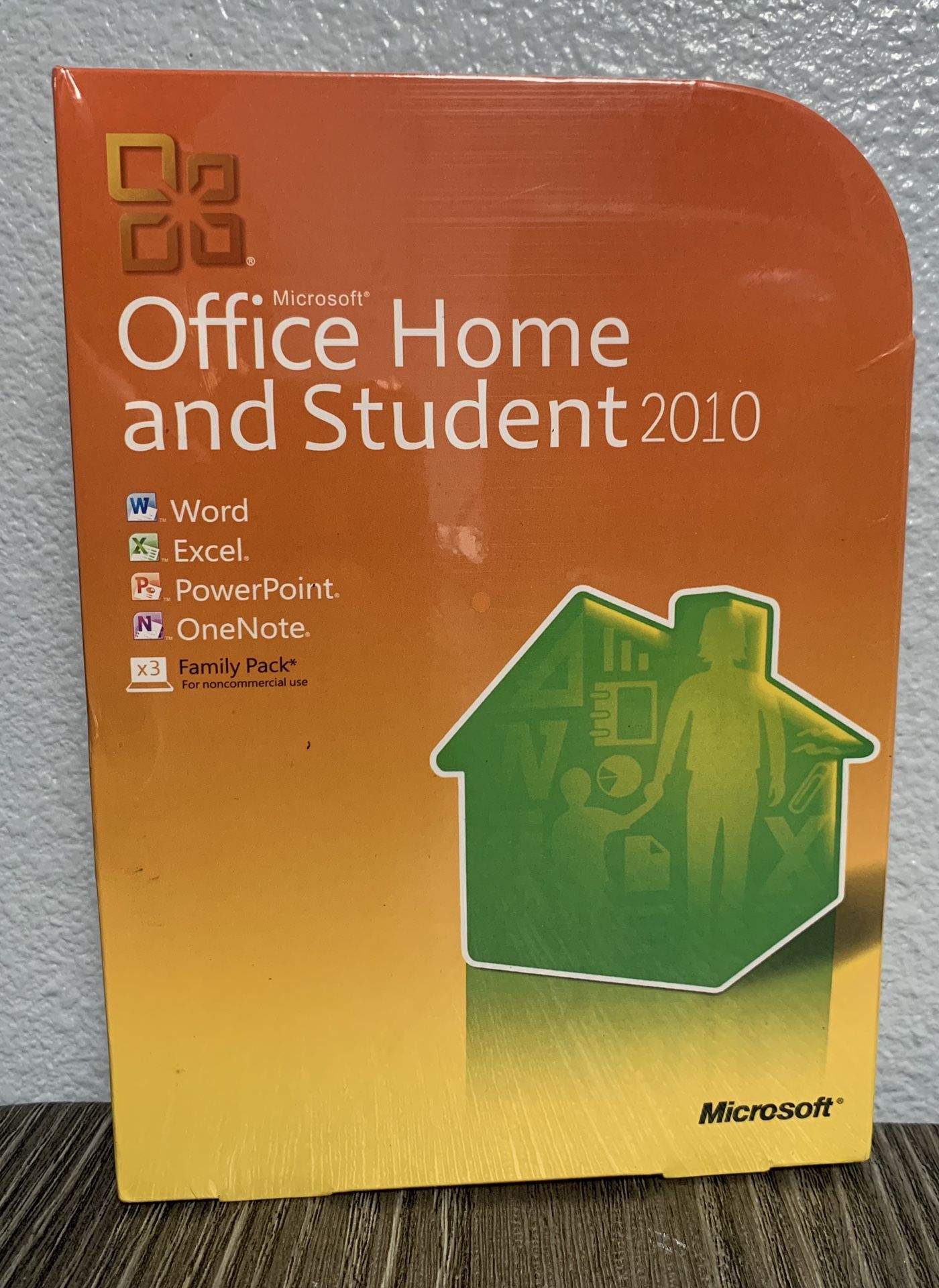Microsoft Office Hime and Student 2010 family pack X3