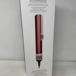 Dyson airstrait straightener pink rose gold floor model