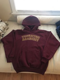 Hooded Sweat Shirt Thornton Academy Adult Small