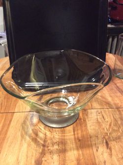 Beautiful glass bowl
