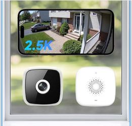 2.5K Window Security Camera