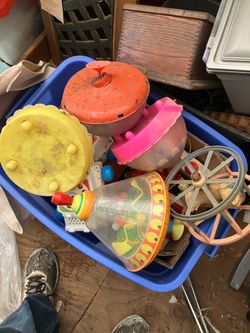 Vintage toy lot
