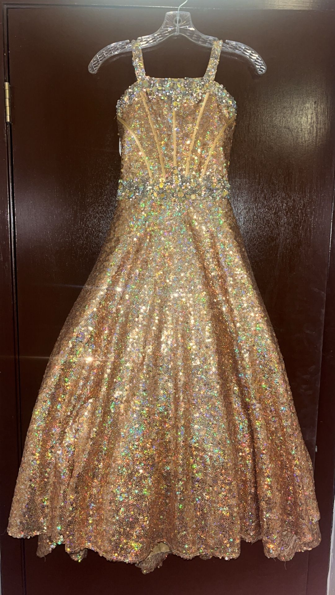 Perfect Angels Girls Size 10 Pageant Gown