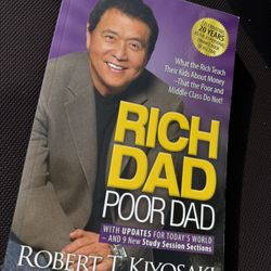 Book (Rich Dad Poor Dad — Robert Kiyosaki)