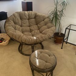Half-Dome Saucer Chair - Brand New - Brown