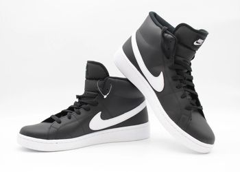 Nike Court Royale 2 Mid Men’s Size 11.5 Black White High Top Sneakers CQ9179-001