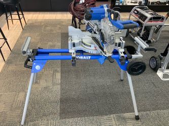 Kobalt 10-in 15-Amp Dual Bevel Sliding Compound Corded Miter Saw with Laser Guide and Kobalt stand
