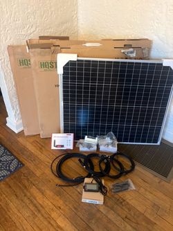 HQST Solar Panel Kit with MPPT Charge Controller