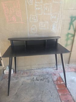 Black desk