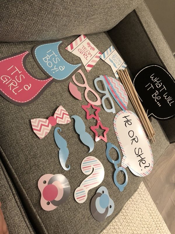 Gender Reveal Baby Shower Decorations Homemade For Sale In San Jose Ca Offerup