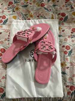 Tory Burch Miller Sandals Pink