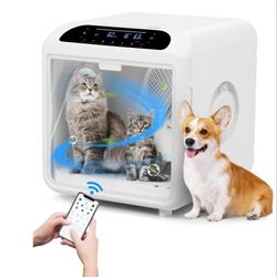 "Pet Dryer, 72L Large Pet Dryer Box, Automatic Ultra Quiet Cat Hair Drying Box,"