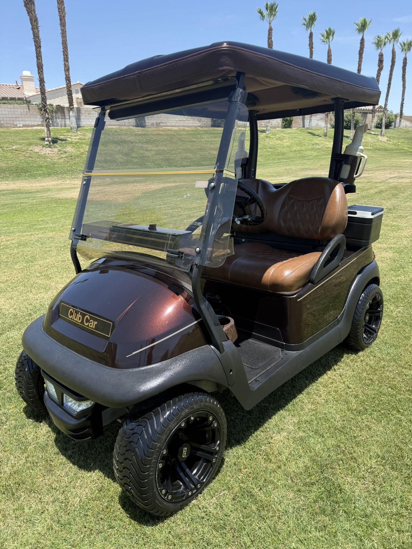 Street-Legal Club Car Golf Cart with High-Speed Motor (25 mph)