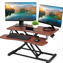 Adjustable Sit to Stand Up Desk Workstation