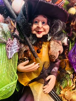 Halloween Witch Wearth