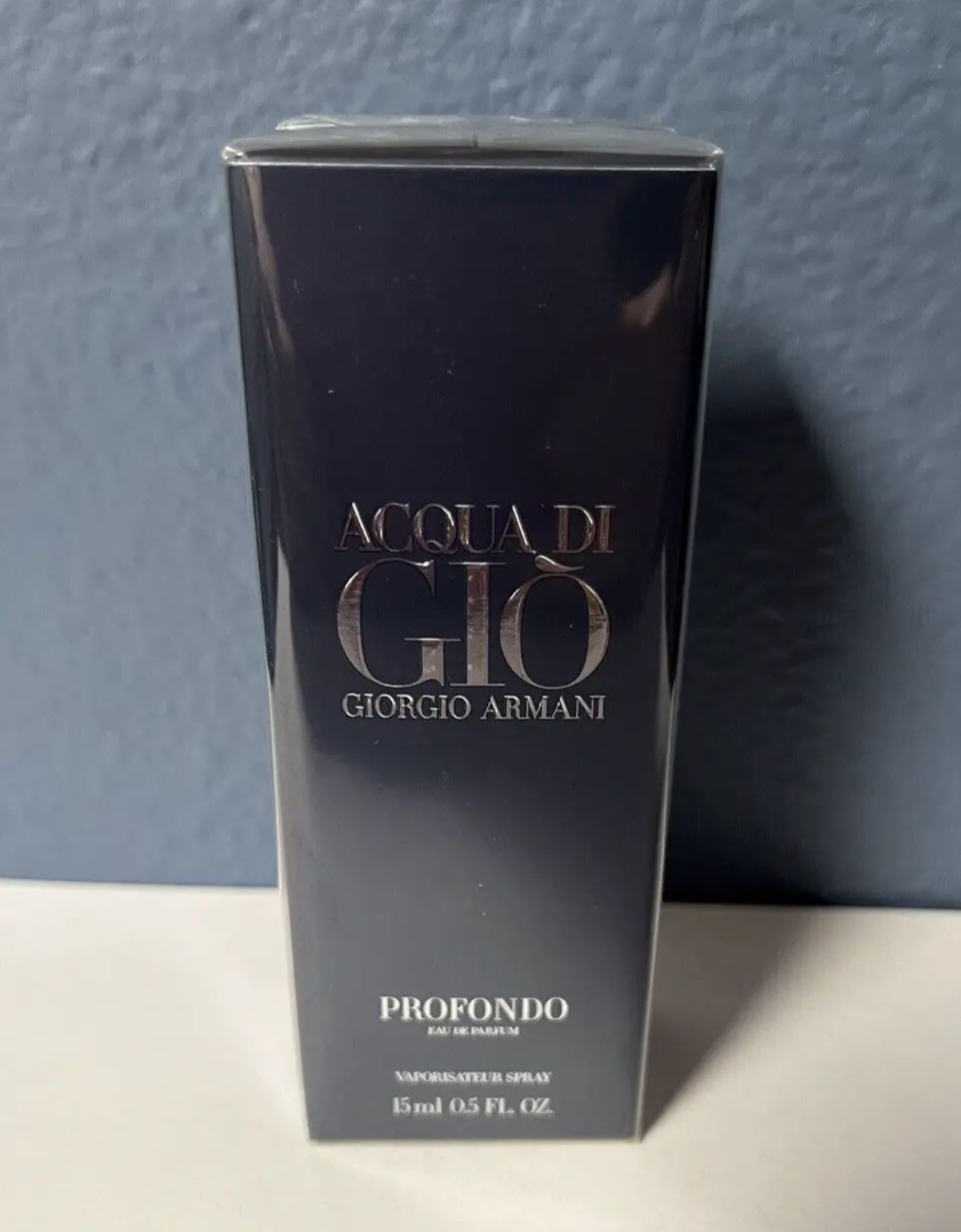 GIORGIO ARMANI Acqua Di Gio Profondo EDP Spray Travel .5oz/15ml