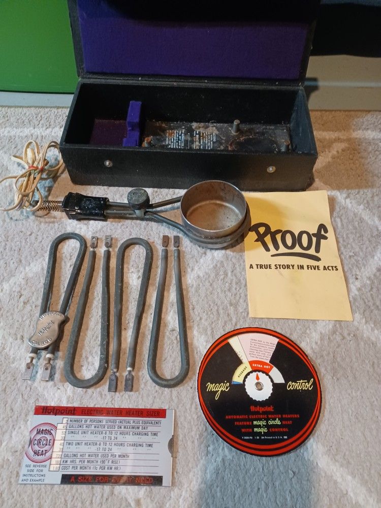 Hot Point Water Heater Demonstration 