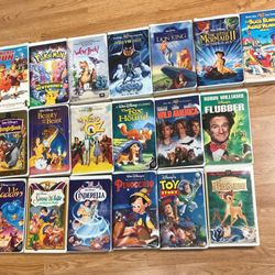 Vintage VHS movies