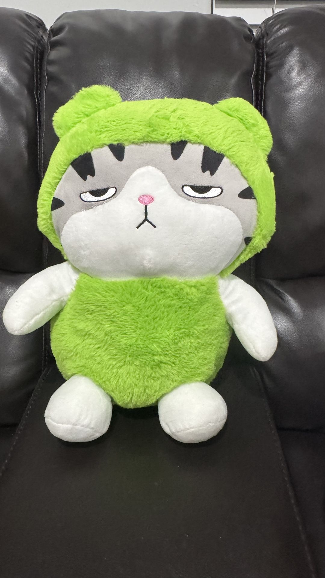 Green Onsie Cat Plush