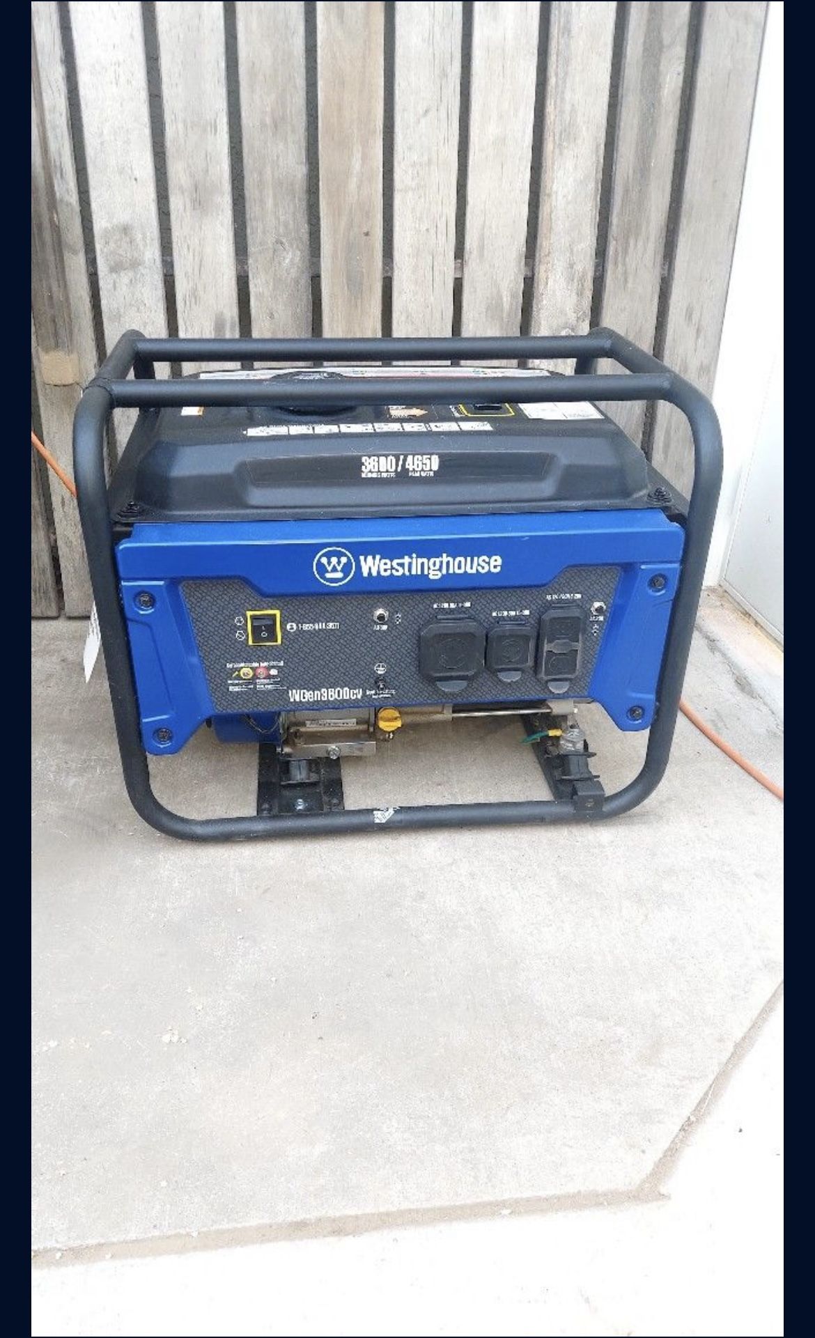 Westinghouse 3800cv Generator