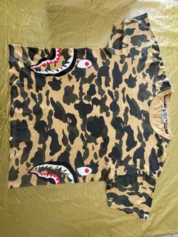 Bape Yellow Camo Tee