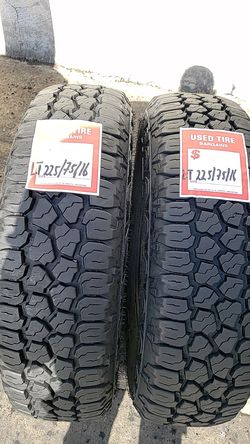 02 bright new tires for sale 225/75/16