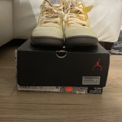 Jordan 5 off white sail