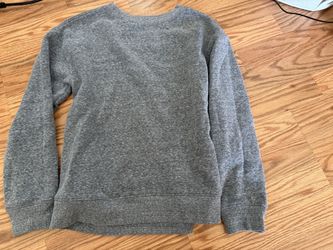 Boys Heather Gray Sweatshirt Size 8