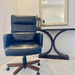Leather Reclining Office Chair