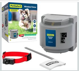 PetSafe Wireless Dog Fence System, Up to 1/2 Acre
Wireless Fence, Tone & Static Correction, Proprietary Circular Boundary with No Wire, Static-Free Re