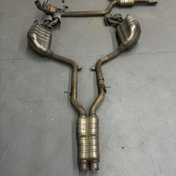 MB W204 Full Exhaust