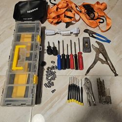 Mini Tool Box And Tools 