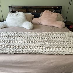 King Bed frame And/or Mattress 